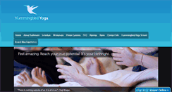 Desktop Screenshot of hummingbirdyoga.org